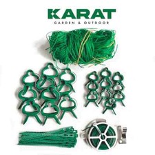 Pflanzennetz-Set - Rankhilfe - Mina - Praktisches Zubehör für die Gartenarbeit