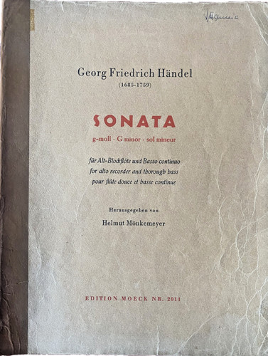 Georg friedrich händel sonata - georg,