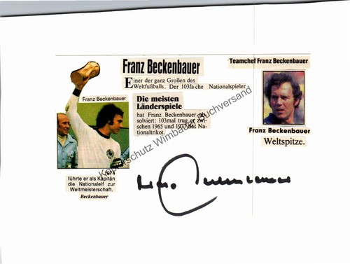 Original autogramm franz - autogramm,