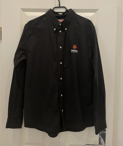 Kenzo herren hemd schwarz - hemd,