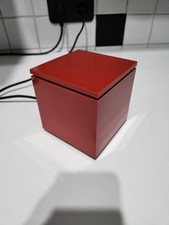 würfellampe...cuboluce von cini&nils...rot ca. 10x10x10 cm