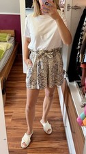 ZARA Highwaist Paperbag Shorts