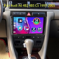 Für Audi A6 4B2 4B5 C5 1997-2005 Carplay Android 14 Autoradio GPS NAVI BT FM 64G