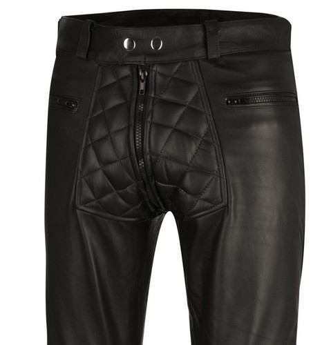 Gesteppte lederhose neu - lederhose,