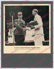 Auto-Union Rennfahrer Bernd Rosemeyer Siegpreis Europameister Silberpfeile 1936