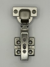 LAMP Schwerlast Scharnier 95° Eckanschlag 21/31/32 mit Feder und Montageplatte