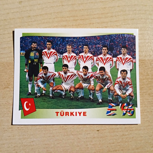 Panini euro 19996 team - em,