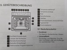 AEG Einbauherd mit Ceranfeld und Bosch Abzugshaube