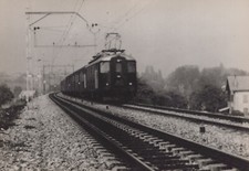 AK/foto - Moderner Gleisbau SNCF Genf-Lausanne, Beton- und Holzschwellen (BW743)