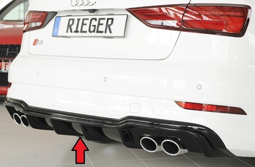 Rieger heckeinsatz schwarz - rieger,