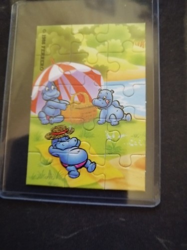 Puzzle happy hippos - puzzle, oben