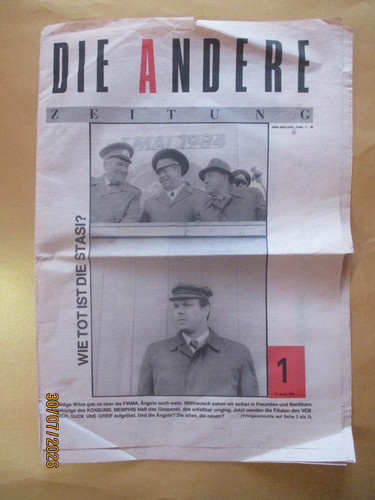 Die andere zeitung - die, 1990