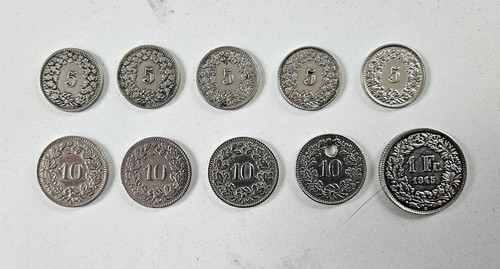 Münzen silbermünze aus - /,