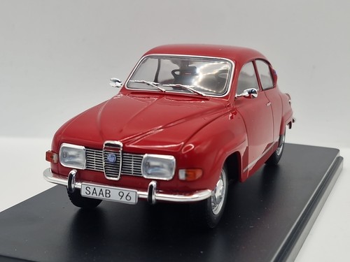 Saab 1970 rot modellauto - saab, v4