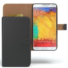 Tasche für Samsung Galaxy Note 3 Neo Case Handy Schutz Hülle Etui Cover Schwarz