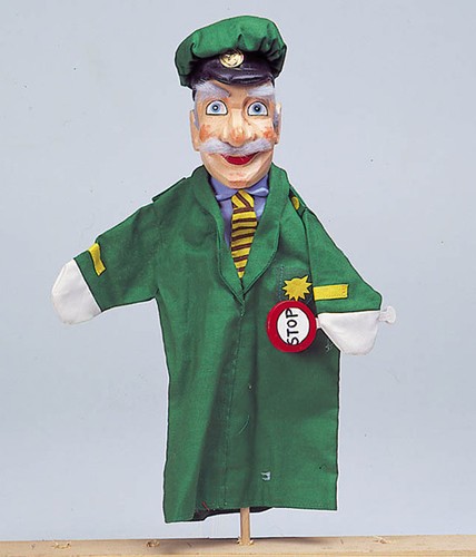 Handpuppe polizist - handpuppe,