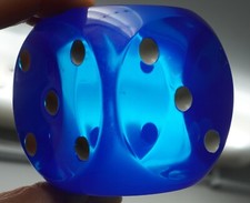 Würfel 5,3cm Kunststoff 156