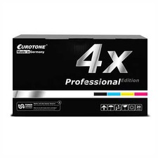 4x Eurotone PRO Patrone f�r OKI C-9800-HN C-9600-HDTN C-9850-MFP C-9650-DN