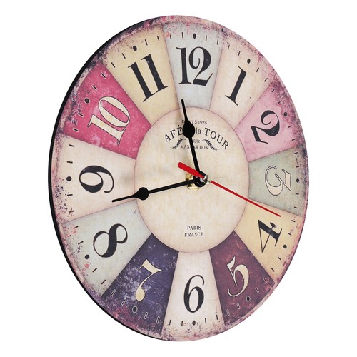 Hölzerne wanduhr modern - hölzerne,