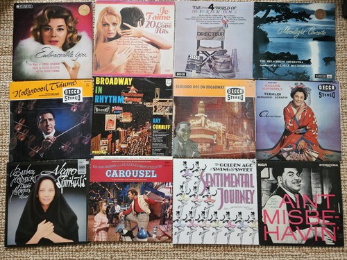 Schallplatten paket lps - schallplatten-paket, 12