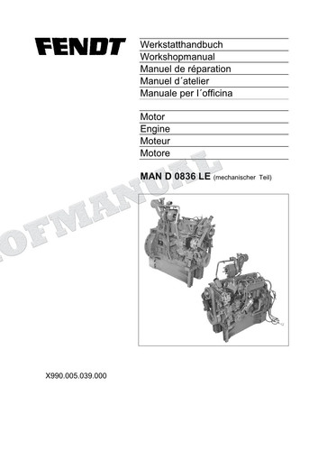 Fendt man 0836 - d, le