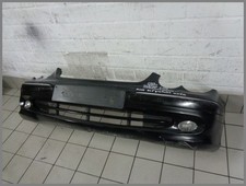 Mercedes W209 CLK Stoßstange Vorne 197 Schwarz 2098850225 S102 Original