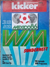 kicker WM Sonderheft Mexico 86