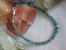 Zierliches Smaragd Armband