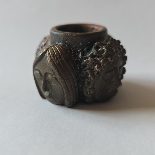 Bronze kerzenhalter mit vier - kerzenhalter,