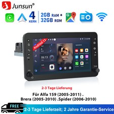 SWC Android 14 Für Alfa Romeo 159 Sportwagen Brera Spider GPS Autoradio Carplay 