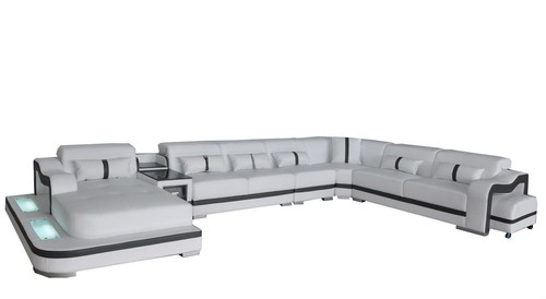 Leder couch polster - polster, sitz