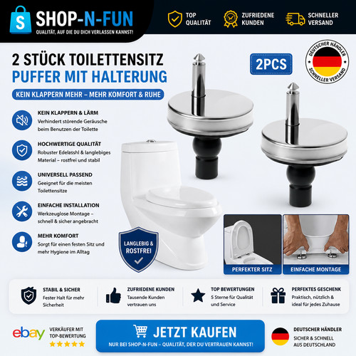 Sitz befestigung edelstahl - wc,