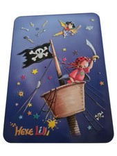 Arena Hexe Lilli Blechdose Kinder Mehrfarbig Piraten Motiv Aufbewahrungsbox
