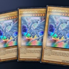 Blauäugiger Weißer Drache Set Neu! LIMITIERTE AUFLAGE Ultra Rare Yugioh deutsch