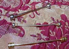 3 Kragennadeln für Tab-Kragen 2 x gold/1 x silber