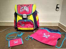 Schulranzen Schmetterling Butterfly Dancer Mädchen Set mit Geld- und Turnbeutel