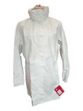 Helly Hansen Aden Damen-Regenjacke wasserdicht atmungsaktiv mit Kapuze Weiß  XL