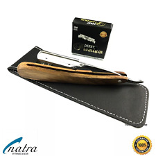 Holz Rasiermesser + 100 DERBY