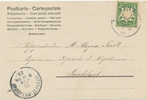 Bayern ortsstempel simbach - ortsstempel,