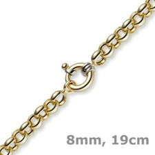 8mm bracelet bangle pea chain