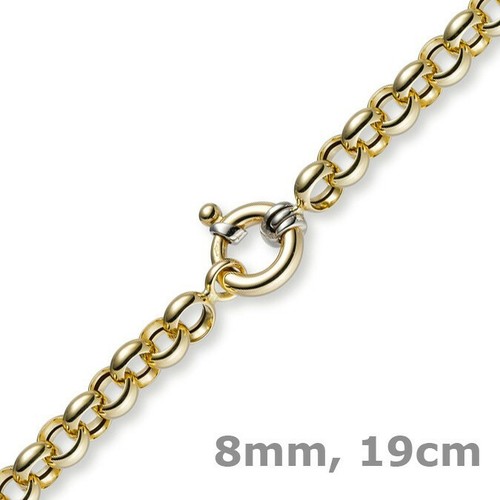 8mm armband armkette erbskette - armband,