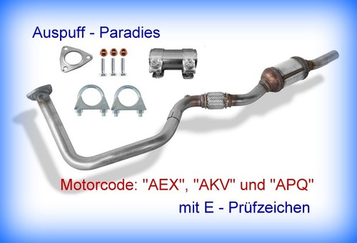 Katalysator für caddy ii - für,
