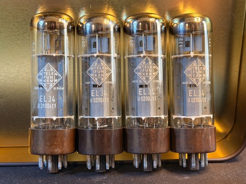 El34 telefunken oo - 4x, oo'getter