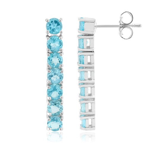 Cavill blaue apatit ohrringe - cavill,