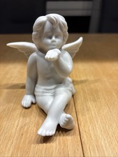 Rosenthal Porzellan Engel mit Kusshand 10cm hoch