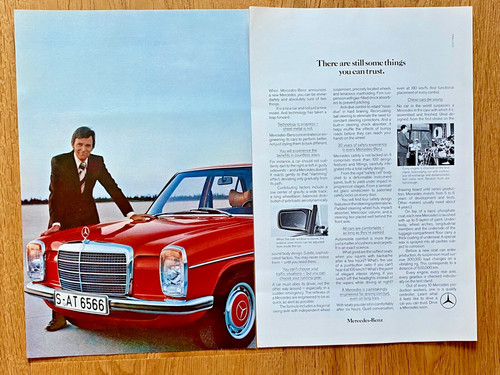 1974 mercedes strichacht w114 - mercedes,