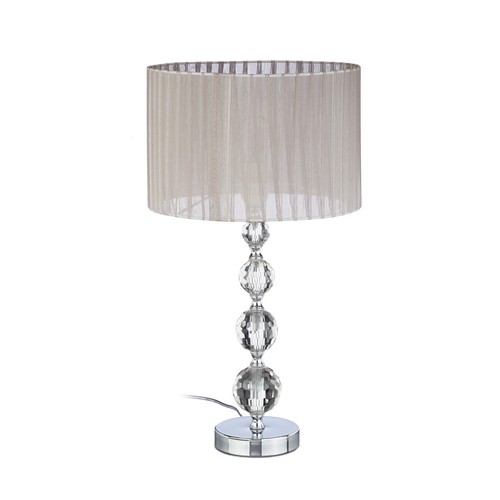 Nachttischlampe kristall
