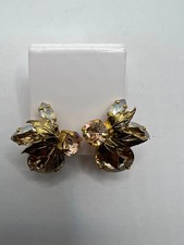 30548 Vintage Swarovski Kristallen Ohrclip 27mm
