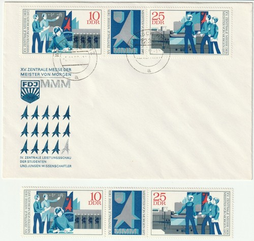 Ddr briefmarken und - und, fdc