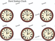 DENT Bahnhofsuhr Spur 00/H0